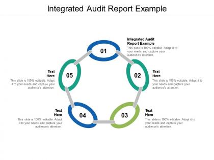 Integrated audit report example ppt powerpoint presentation file example cpb