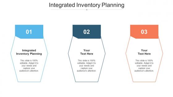 Integrated Inventory Planning Ppt Powerpoint Presentation Infographics Vector Cpb