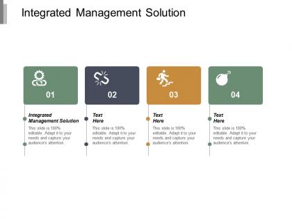 Integrated management solution ppt powerpoint presentation portfolio example file cpb