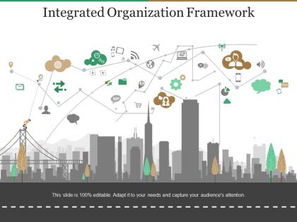 Integrated organization framework presentation diagrams