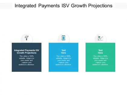 Integrated payments isv growth projections ppt powerpoint presentation show guidelines cpb