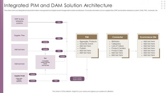 Integrated PIM And DAM Solution Architecture