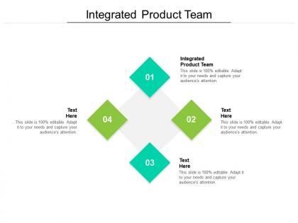 Integrated product team ppt powerpoint presentation summary graphics cpb