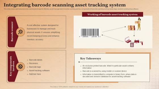 Integrating Barcode Scanning Asset Tracking System Applications Of RFID In Asset Tracking