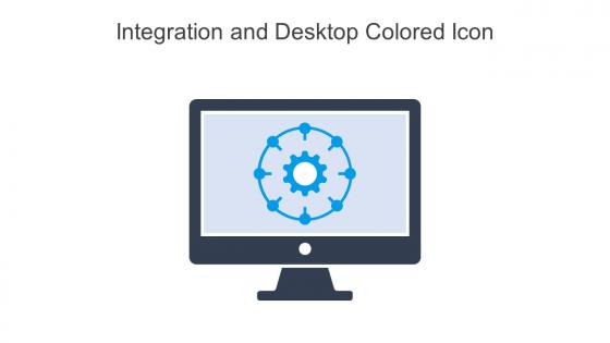 Integration And Desktop Colored Icon In Powerpoint Pptx Png And Editable Eps Format