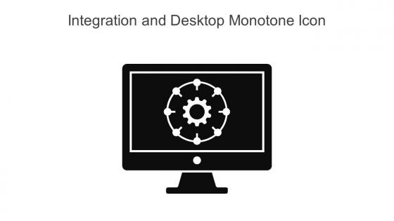 Integration And Desktop Monotone Icon In Powerpoint Pptx Png And Editable Eps Format