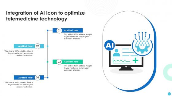 Integration Of AI Icon To Optimize Telemedicine Technology