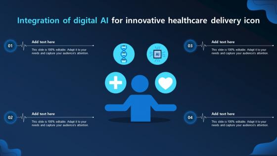 Integration Of Digital Ai For Innovative Healthcare Delivery Icon