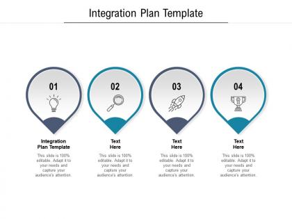 Integration plan template ppt powerpoint presentation inspiration file formats cpb