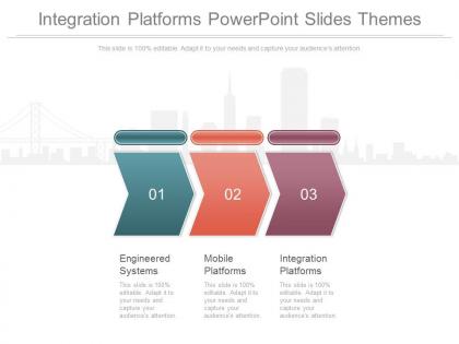 Integration platforms powerpoint slides themes
