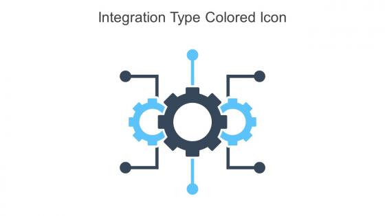 Integration Type Colored Icon In Powerpoint Pptx Png And Editable Eps Format