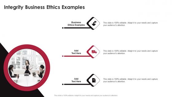 Integrity Business Ethics Examples In Powerpoint And Google Slides Cpb