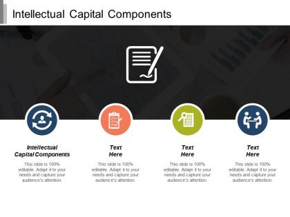 Intellectual capital components ppt powerpoint presentation gallery layout cpb