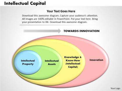 Intellectual capital powerpoint presentation slide template