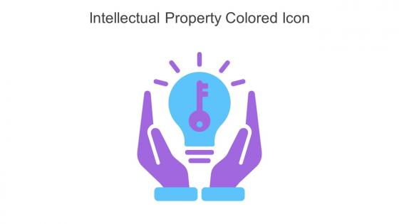Intellectual Property Colored Icon In Powerpoint Pptx Png And Editable Eps Format