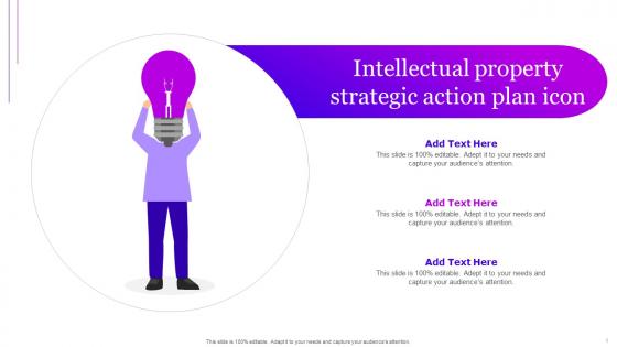 Intellectual Property Strategic Action Plan Icon
