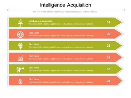 Intelligence acquisition ppt powerpoint presentation gallery vector cpb