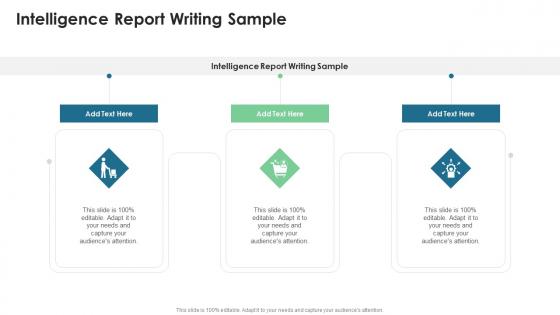 Intelligence Report Writing Sample In Powerpoint And Google Slides Cpb