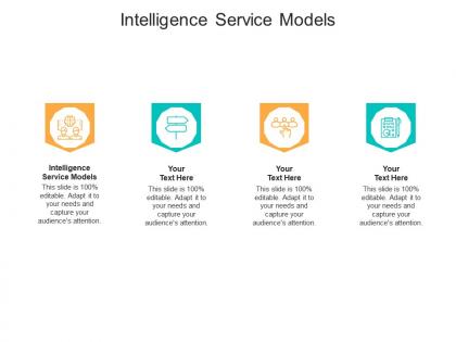 Intelligence service models ppt powerpoint presentation background images cpb