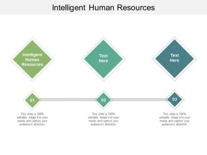 Intelligent human resources ppt powerpoint presentation summary gridlines cpb