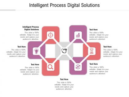 Intelligent process digital solutions ppt powerpoint presentation good cpb