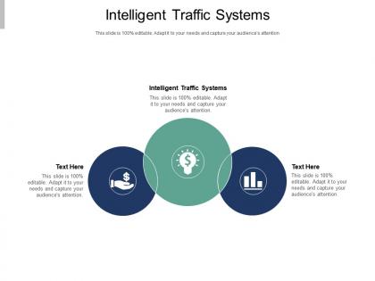 Intelligent traffic systems ppt powerpoint presentation professional slide cpb