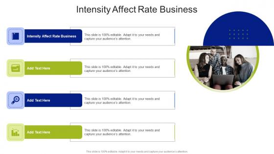 Intensity Affect Rate Business In Powerpoint And Google Slides Cpb