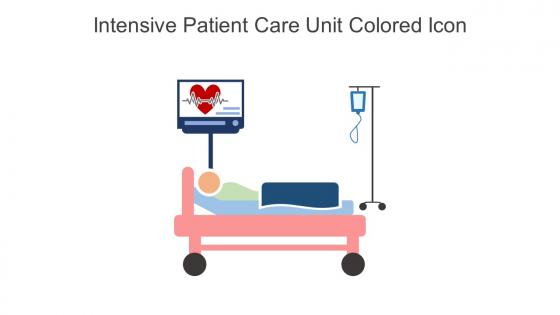Intensive Patient Care Unit Colored Icon In Powerpoint Pptx Png And Editable Eps Format