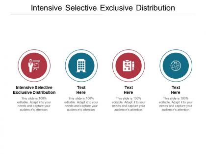 Intensive selective exclusive distribution ppt powerpoint presentation layouts file formats cpb