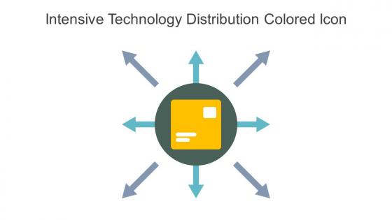 Intensive Technology Distribution Colored Icon In Powerpoint Pptx Png And Editable Eps Format