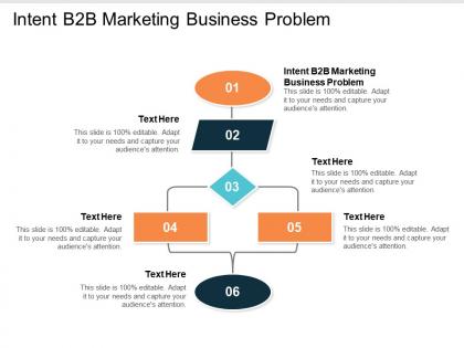 Intent b2b marketing business problem ppt powerpoint presentation icon graphic tips cpb