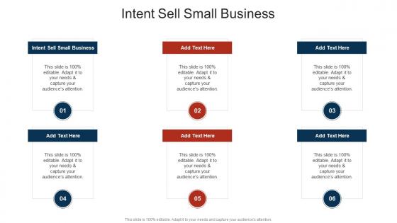 Intent Sell Small Business In Powerpoint And Google Slides Cpb