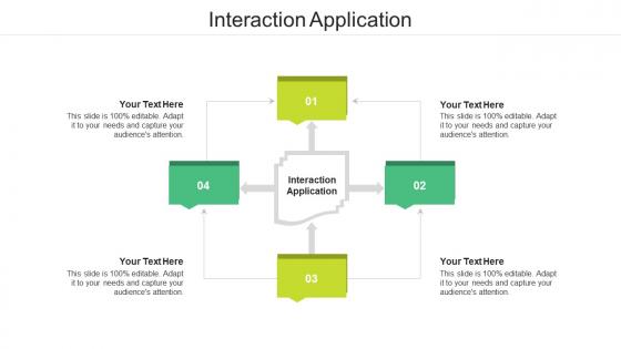 Interaction application ppt powerpoint presentation infographic template mockup cpb
