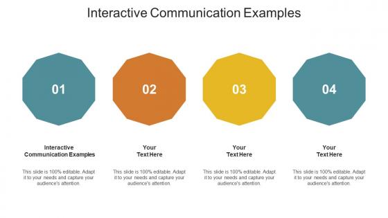 Interactive communication examples ppt powerpoint presentation pictures example cpb