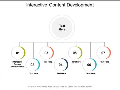 Interactive content development ppt powerpoint presentation infographics icons cpb