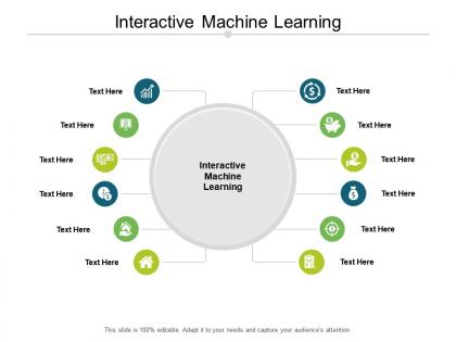 Interactive machine learning ppt powerpoint presentation outline layouts cpb