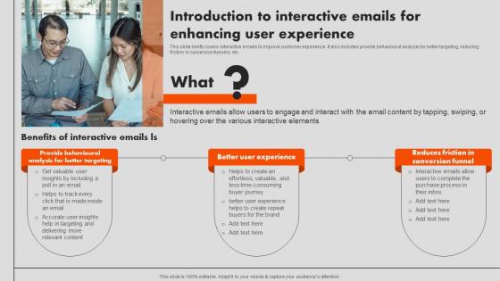 Interactive Marketing Introduction To Interactive Emails For Enhancing User Experience