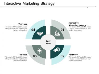 Interactive marketing strategy ppt powerpoint presentation portfolio design templates cpb