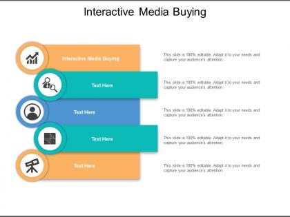 Interactive media buying ppt powerpoint presentation portfolio picture cpb