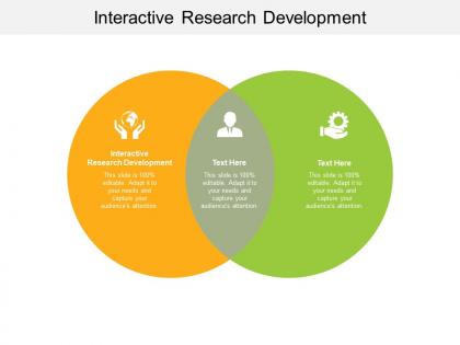 Interactive research development ppt powerpoint presentation infographic cpb