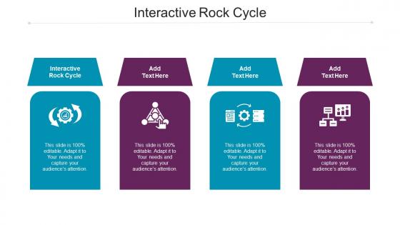 Interactive Rock Cycle Ppt Powerpoint Presentation Summary Background Designs Cpb