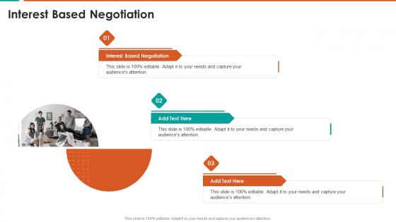 Interest Based Negotiation In Powerpoint And Google Slides Cpb
