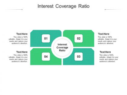 Interest coverage ratio ppt powerpoint presentation summary vector cpb