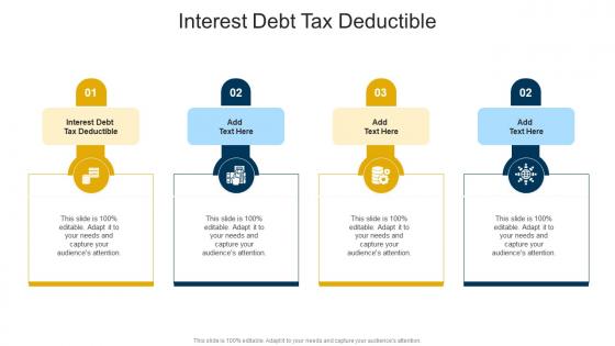 Interest Debt Tax Deductible In Powerpoint And Google Slides Cpb