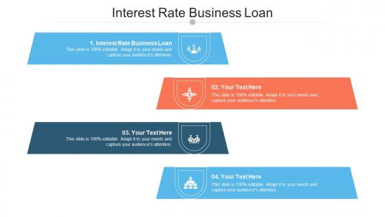 Interest Rate Business Loan Ppt Powerpoint Presentation Show Background Images Cpb