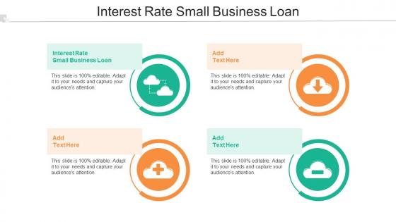 Interest Rate Small Business Loan In Powerpoint And Google Slides Cpb