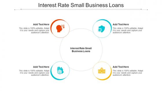 Interest Rate Small Business Loans Ppt Powerpoint Presentation Portfolio Guide Cpb
