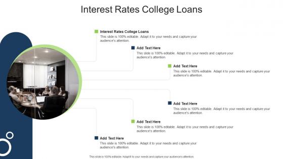 Interest Rates College Loans In Powerpoint And Google Slides Cpb