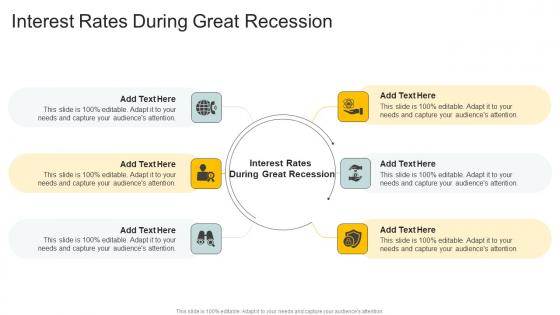 Interest Rates During Great Recession In Powerpoint And Google Slides Cpb