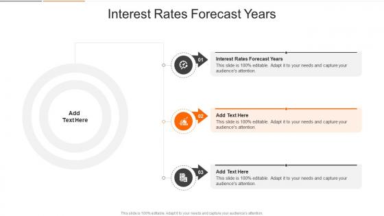 Interest Rates Forecast Years In Powerpoint And Google Slides Cpb